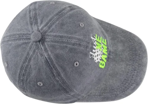 Vista 6 de Regalos de pickleball para mujeres y hombres, divertidos sombreros de pepinillos para amantes de la pelota, gorra de béisbol deportiva ajustable