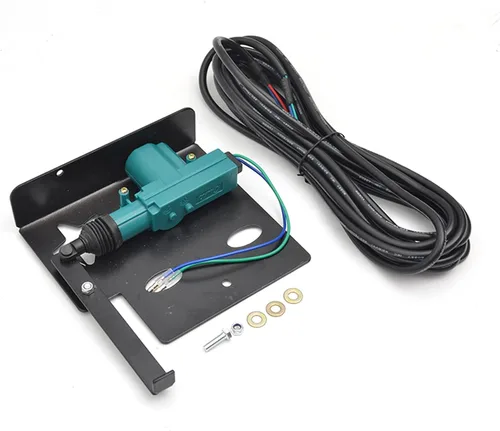 Vista 2 de Cerradura de seguridad eléctrica para portón trasero NAVARA NP300 D23 2.3L 2.5L 2015-2021, cerradura antirrobo de cama remota