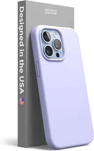 Vista 20 de elago Compatible con funda para iPhone 13 Pro, funda de silicona líquida, cubierta protectora de cuerpo completo, delgada, forro de microfibra Negro