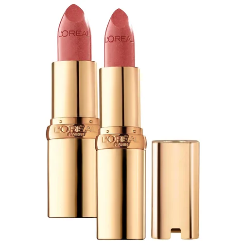 Vista 17 de L'Oreal Paris - Lápiz labial Colour Riche Original cremoso, hidratante con acabado satinado, 840 Nature's Blush, 1 unidad