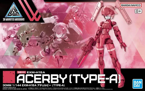 Vista 10 de Bandai Hobby - Misiones de 30 minutos - #53 EXM-H15A Acerby (Tipo A) 30 MM 1/144 Kit