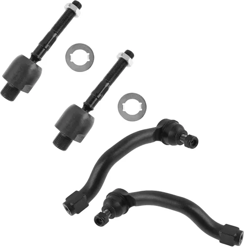 Vista 102 de TRQ Juego de varillas de acoplamiento delanteras interiores y exteriores, 4 piezas, compatible con Kia Soul 2014-2019 15-19 Soul EV