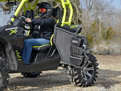 Vista 5 de SuperATV Bolsas de puerta para Can-Am Maverick 2011+ Incluye 2 bolsas de puerta 【Solo para puertas de acero SuperATV 】