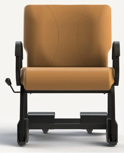 Vista 2 de Titan Plus+ Silla bariátrica armada de 30 pulgadas de ancho con ruedas