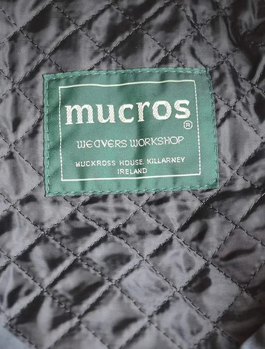 Vista 2 de Mucros Weavers Gorra plana irlandesa Trinity para hombre sombrero de Newsboy