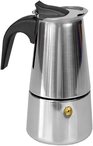 Vista 11 de Home Basics EM00248 - Máquina de café expreso de acero inoxidable de 2 tazas, color plateado
