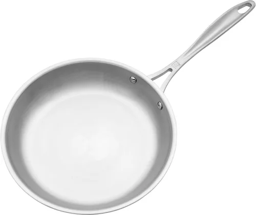 Vista 3 de ZWILLING Spirit - Sartén de acero inoxidable de 3 capas de 9.5 pulgadas con tapa