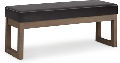 Vista 27 de SIMPLIHOME Milltown - Reposapiés rectangular (26.0 in de ancho) contemporáneo