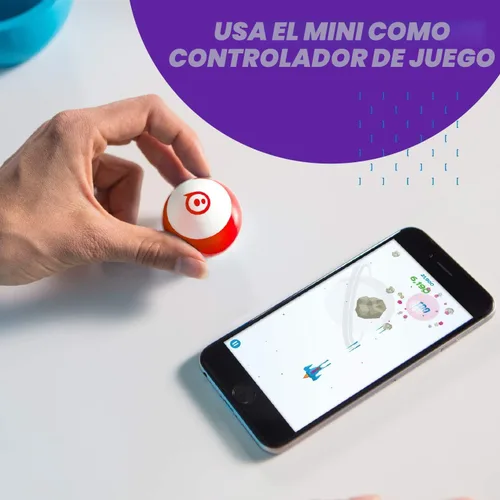 Vista 5 de Sphero Mini (Azul) - Bola de Robot de Codificación - Codificación Educativa y Juegos para Niños y Adolescentes - Conectividad Bluetooth