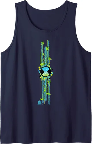 Vista 7 de Camiseta sin mangas Ben 10 Ben con símbolo de columna, Negro, S