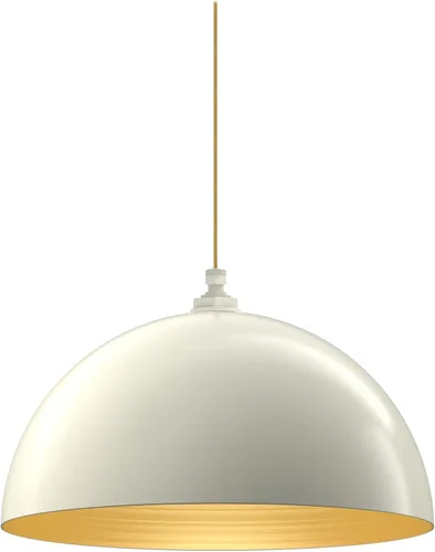Vista 108 de Steel Lighting Co. Melrose - Lámpara colgante Montada en el techo Cúpula redonda de 18 pulgadas Estilo moderno contemporáneo de granja