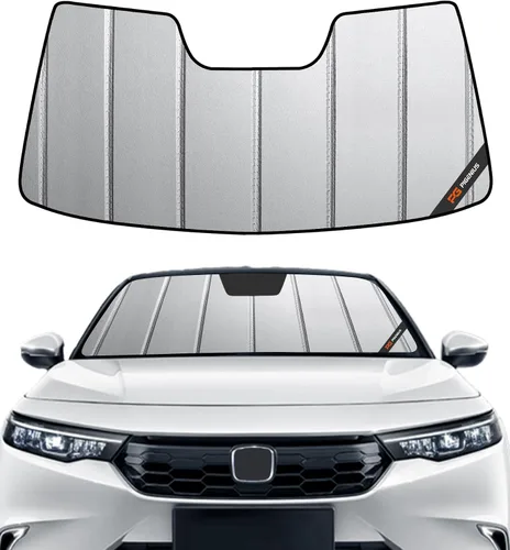 Vista 15 de Parasol para parabrisas Pigenius para Honda Accord 2023-2026, parasol personalizado para ventana delantera - Cuero