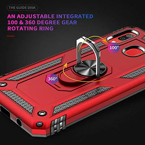 Vista 4 de Funda para Xiaomi Redmi Note 9S / Note 9 Pro con protector de pantalla de vidrio templado, híbrida resistente de doble capa, antiarañazos, a prueba