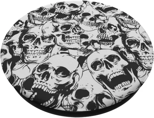 Vista 2 de PopGrip intercambiable de calavera