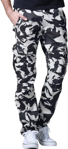 Vista 11 de Match Men's Casual Cargo Pants
