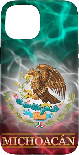 Vista 6 de Funda para iPhone 17 con la bandera de México de Michoacán - Orgullosa de las raíces mexicanas