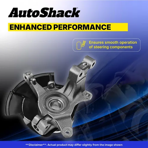 Vista 5 de AutoShack Conjunto de cojinetes de cubo de dirección y cubo de rueda con carga frontal, lado del conductor para Ford & Mercury, Escape 2005-2012