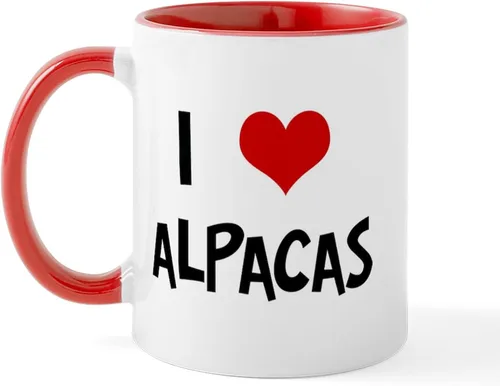 Vista 22 de CafePress A Is For Alpaca Taza de café de cerámica de 11 oz (11.0 fl oz)