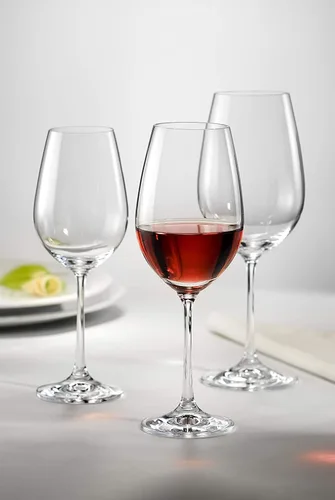 Vista 3 de Red Vanilla Copa de vino tinto Viola 18.5oz, juego de 12, 1
