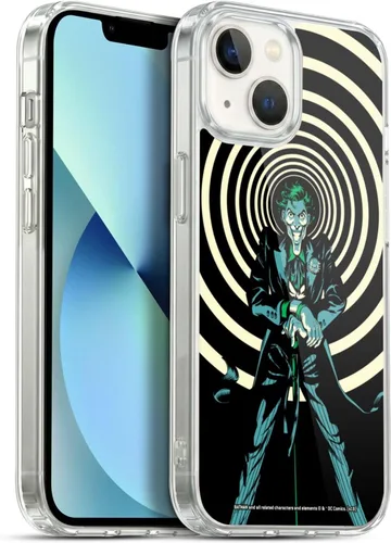Vista 186 de Head Case Designs Funda de gel suave con licencia oficial de The Joker DC Comics Arkham Asylum Character Art compatible con Apple iPhone 7