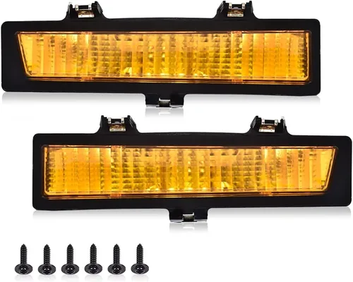 Vista 17 de GRAND ORANGE Juego de luces de giro y estacionamiento delanteras, compatibles con Toyota 4Runner 1984-1989 y Toyota Pickup 1984-1988 8151089130