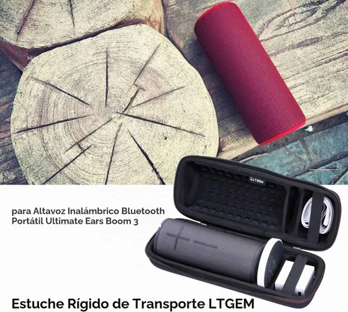 Vista 6 de Funda para altavoz Bluetooth Ultimate Ears Boom 4/3 y cargador Dock Negro