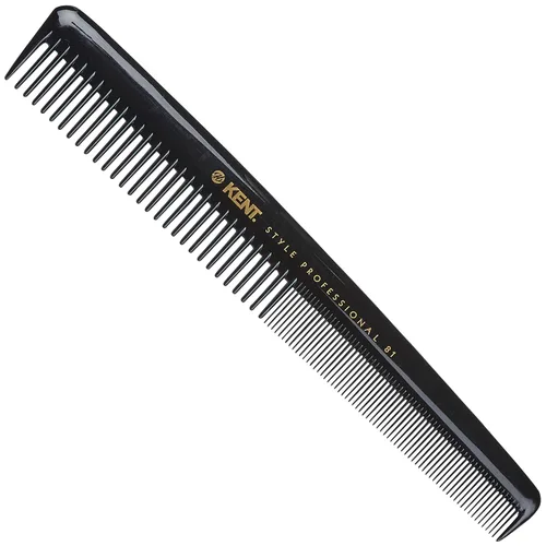 Vista 12 de Kent SPC80 Peine de corte estilo salón con dientes anchos y finos, peine profesional de corte de pelo de peluquero para peinar y burlas para todo