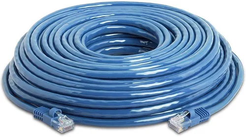Vista 95 de Cmple - Cable Ethernet Cat5e de 1.5 pies, Cable Patch Ethernet UTP Cat 5e de 350 MHz, Cable LAN de red de 1 Gbps, conectores RJ45, compatible