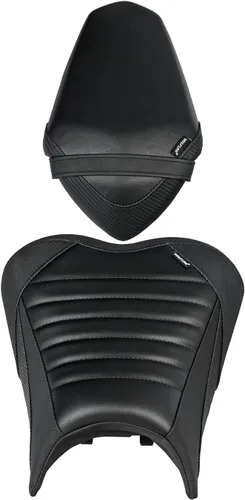 Vista 11 de Almohadilla de Asiento para Motocicleta Delantero Conductor Trasero Pasajero para Kawasaki Ninja400 Z400 2018 2019 2020 2021 2022 2023 2024 2025