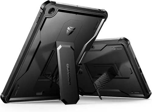 Vista 8 de Dexnor Funda para iPad de 9ª/8ª/7ª generación de 10.2 pulgadas, [protector de pantalla y soporte integrados] con soporte para bolígrafo, resistente