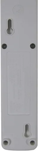 Vista 6 de Treasure Gurus - Protector de sobretensiones para computadora, regleta de alimentación electrónica, 6 salidas, color blanco
