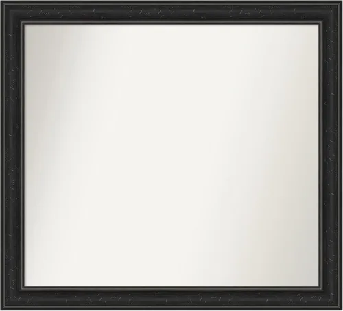 Vista 70 de Amanti Art Espejo personalizado, gran espejo de baño estrecho, espejo de pared o espejo de tocador de baño sobre el fregadero (24 x 24 pulgadas)