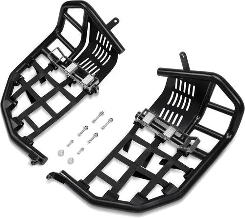 Vista 3 de JY PERFORMANCE Barras Nerf compatibles con Yamaha Raptor 700/700R YFM 2006 y más (negro)