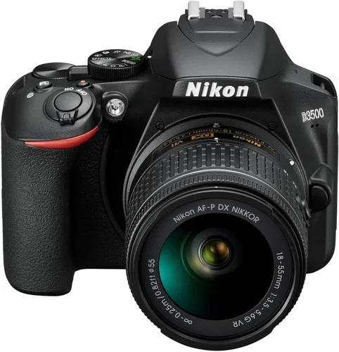 Vista 4 de Nikon VBA550K001 D3500 + AF-P DX 18–55 Kit de realidad virtual - negro