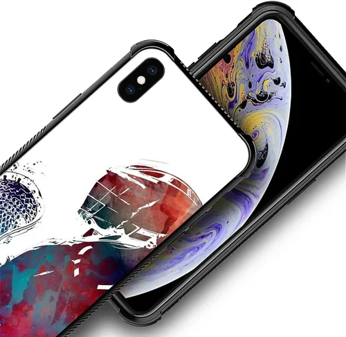 Vista 116 de Compatible con funda para iPhone 6 Plus/6s Plus,Bite Your Teeth Diseño de patrón asombroso, funda trasera dura de PC anti-arañazos y a prueba