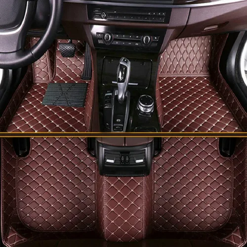 Vista 22 de Tapete personalizado para automóvil, adecuado para el 98.88% de sedán, SUV, automóvil deportivo, camión, envolvente completo, forro de cuero