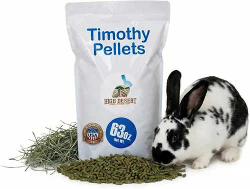 Vista 11 de High Desert Timothy - Pellets de heno para mascotas pequeñas, pellets de Timothy naturales para alimentación diaria, conejos, chinchillas y cobayas