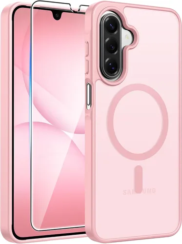 Vista 92 de FNTCASE para Samsung Galaxy Z Fold 7 Estuche Magnético: Funda de Teléfono Celular con Textura Mate Translúcida, Protección contra Caídas de Grado