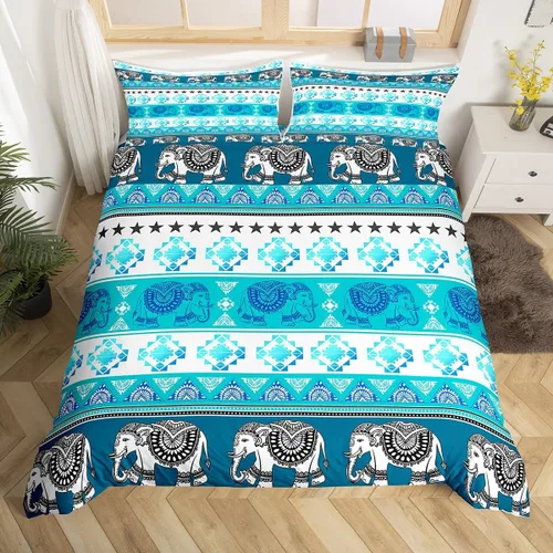 Vista 13 de Castle Fairy Juego de funda de edredón con estampado de guitarra, tamaño individual, juego de ropa de cama reversible con temática musical