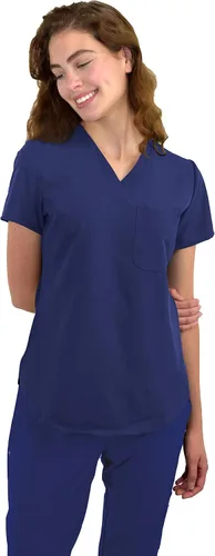 Vista 6 de Conjunto de ropa quirúrgica para mujer, top y pantalón médico GT 4FLEX
