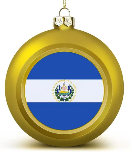 Vista 5 de Adornos de bola de Finlandia, bandera de las naciones, adorno de bola de Navidad, bandera de Finlandia, adornos de plástico para árbol de Navidad