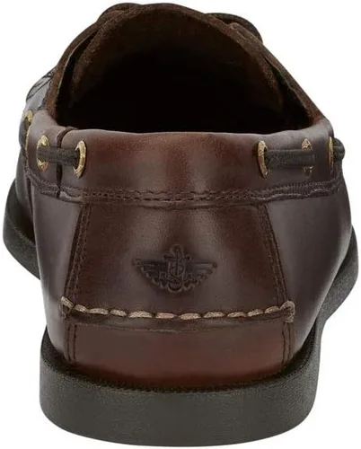 Vista 3 de Dockers Vargas zapatos mocasines de cuero cosidos a mano para hombre