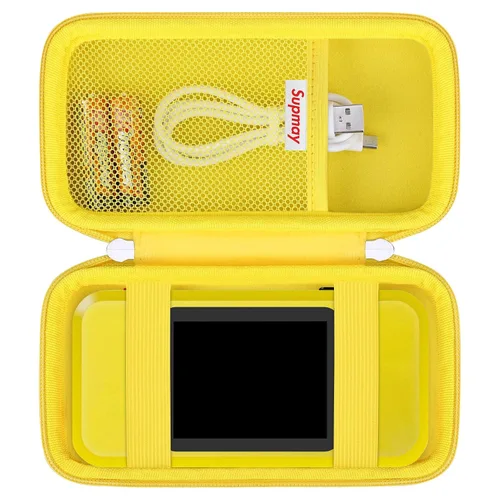 Vista 9 de Supmay Funda rígida de viaje para My Arcade Tetris Pocket Player Pro, juegos de rompecabezas estratégicos, funda protectora de consola
