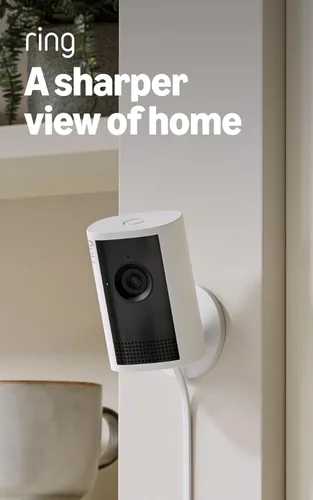 Vista 11 de Cámara para interiores 2K Ring (último modelo): Retinal 2K para una calidad de video nítida y realista, zoom 6x mejorado, visión nocturna (negro)