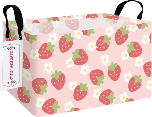 Vista 26 de QUEENLALA Cesta para la colada rectangular/Cesta para la ropa sucia plegable para habitación de niños, para organizar o almacenar, para juguetes