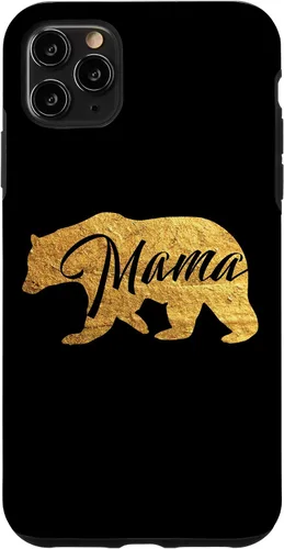 Vista 4 de Funda para iPhone 12 mini con diseño de oso de mamá