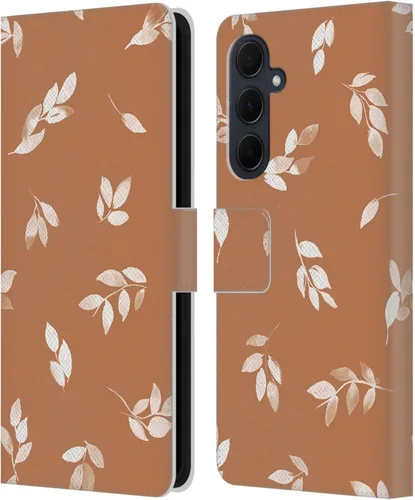 Vista 211 de Head Case Designs Officially Licensed Ninola Ditsy Flowers Yellow Nature Bold Leather Wallet Case Compatible with Samsung Galaxy A07 4G
