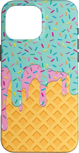 Vista 19 de Ice Cream Cone with Sprinkles Case for iPhone 17
