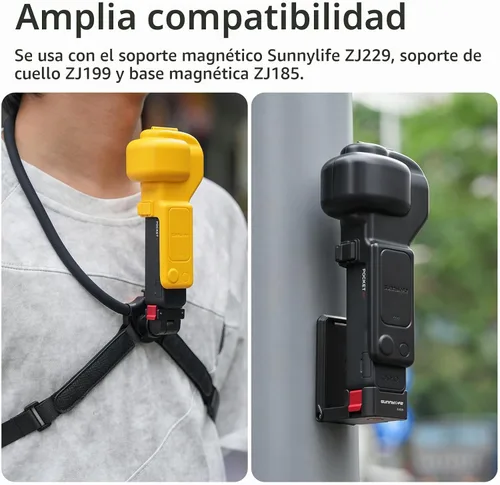 Vista 6 de Funda protectora de pantalla de lente cardán para DJI Osmo Pocket 4P Negro