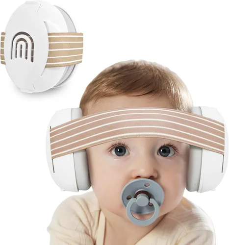 Vista 11 de Orejeras para bebés con protección contra el ruido para bebés de hasta 36 meses Blanco